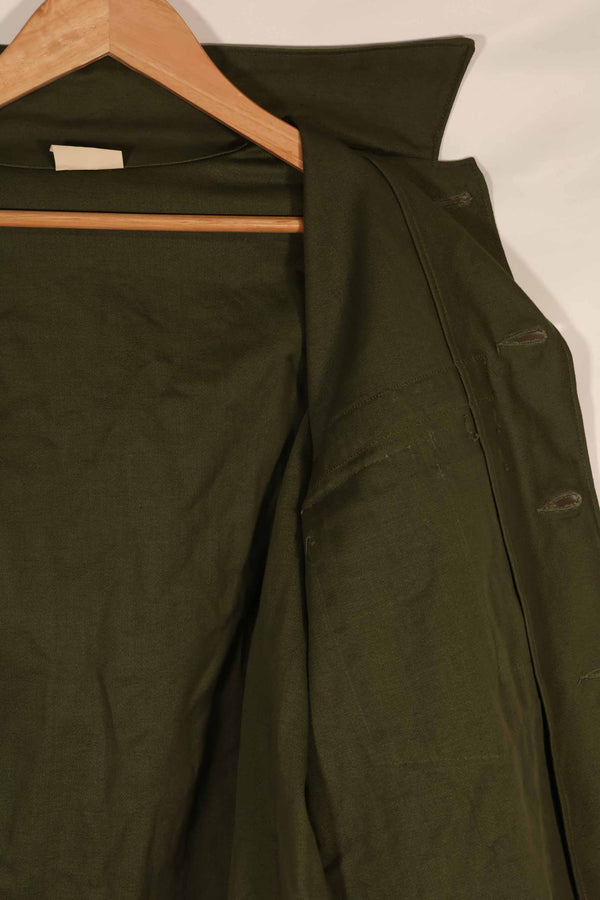 Real 1970s OG-107 utility shirt with patch, later used