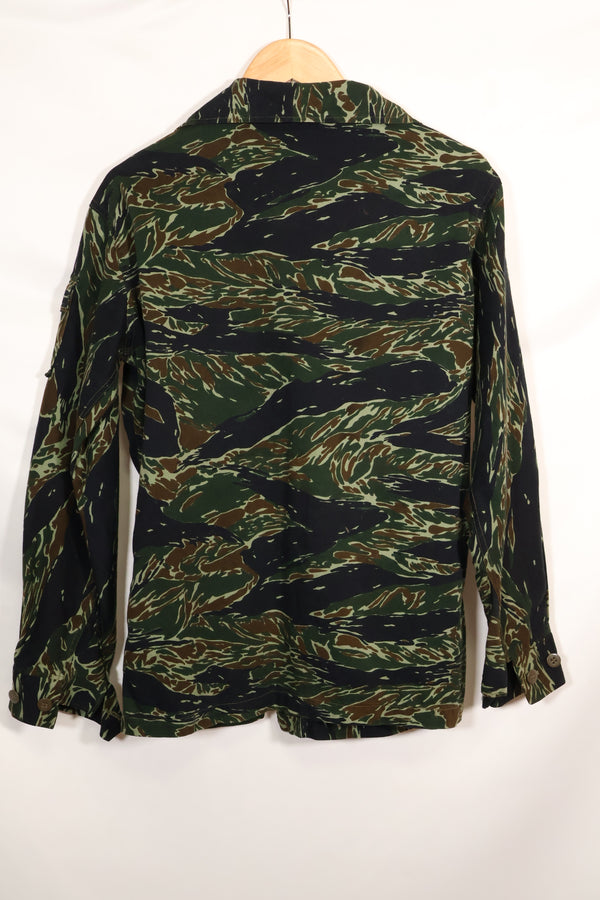 Estimated 1970s Silver Tiger Tiger Stripe Jacket Thai Tiger Used