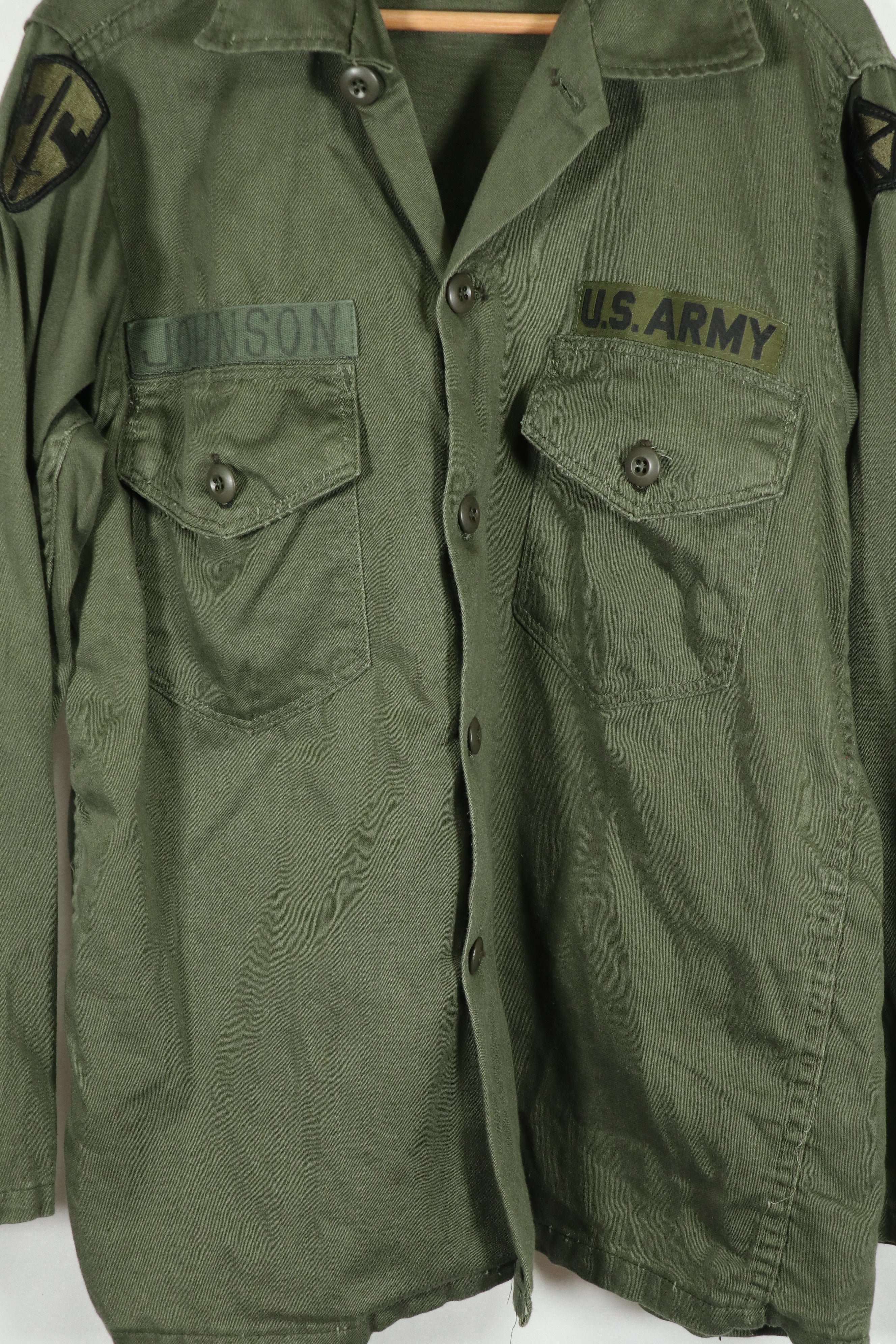 Real OG-107 Utility Shirt Patch Restored Good Condition Used