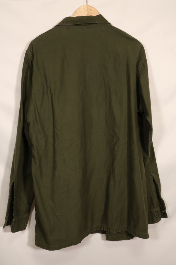 1967 Contract 17 1/2 x 36 USMC US Marine Corps OG-107 Utility Shirt, used, large size.
