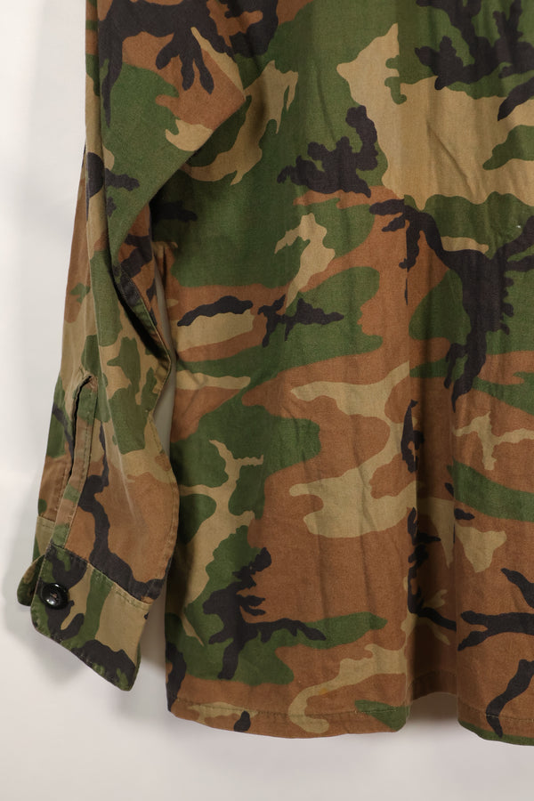1970's Privately Procured Local Made US Military ERDL Camouflage Copy Fatigue Jacket, Used