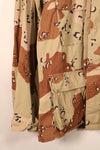 1990 Contract, M-R, U.S. Military, 6C Desert Pattern, Chocolate Chip Camo Jacket, Used