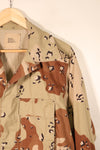 1990 Contract, M-R, U.S. Military, 6C Desert Pattern, Chocolate Chip Camo Jacket, Used