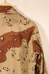 1990 Contract, M-R, U.S. Military, 6C Desert Pattern, Chocolate Chip Camo Jacket, in Good Condition