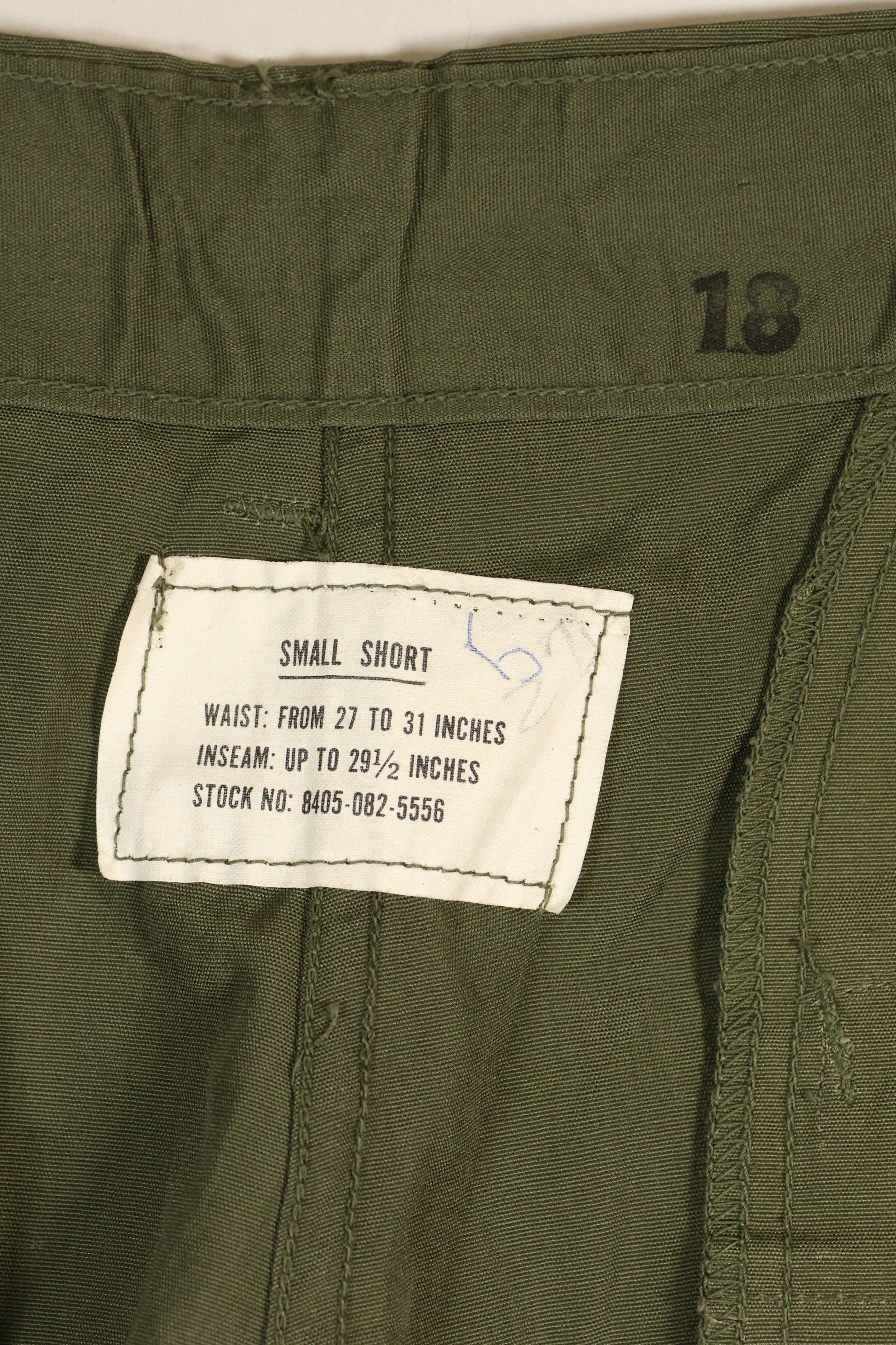 1964 Contract S-S Almost Never Used 1st Model Jungle Fatigue Pants