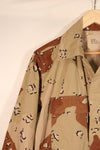 1990 Contract, S-R, U.S. Navy, US NAVY, Individual Item, 6C Desert Color, Chocolate Chip Camo Jacket, Used