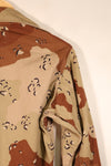1990 Contract, S-R, U.S. Navy, US NAVY, Individual Item, 6C Desert Color, Chocolate Chip Camo Jacket, Used