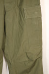 Estimated 1967 Contract S-R 3rd Model Jungle Fatigue Pants Non Rip Good Condition Used