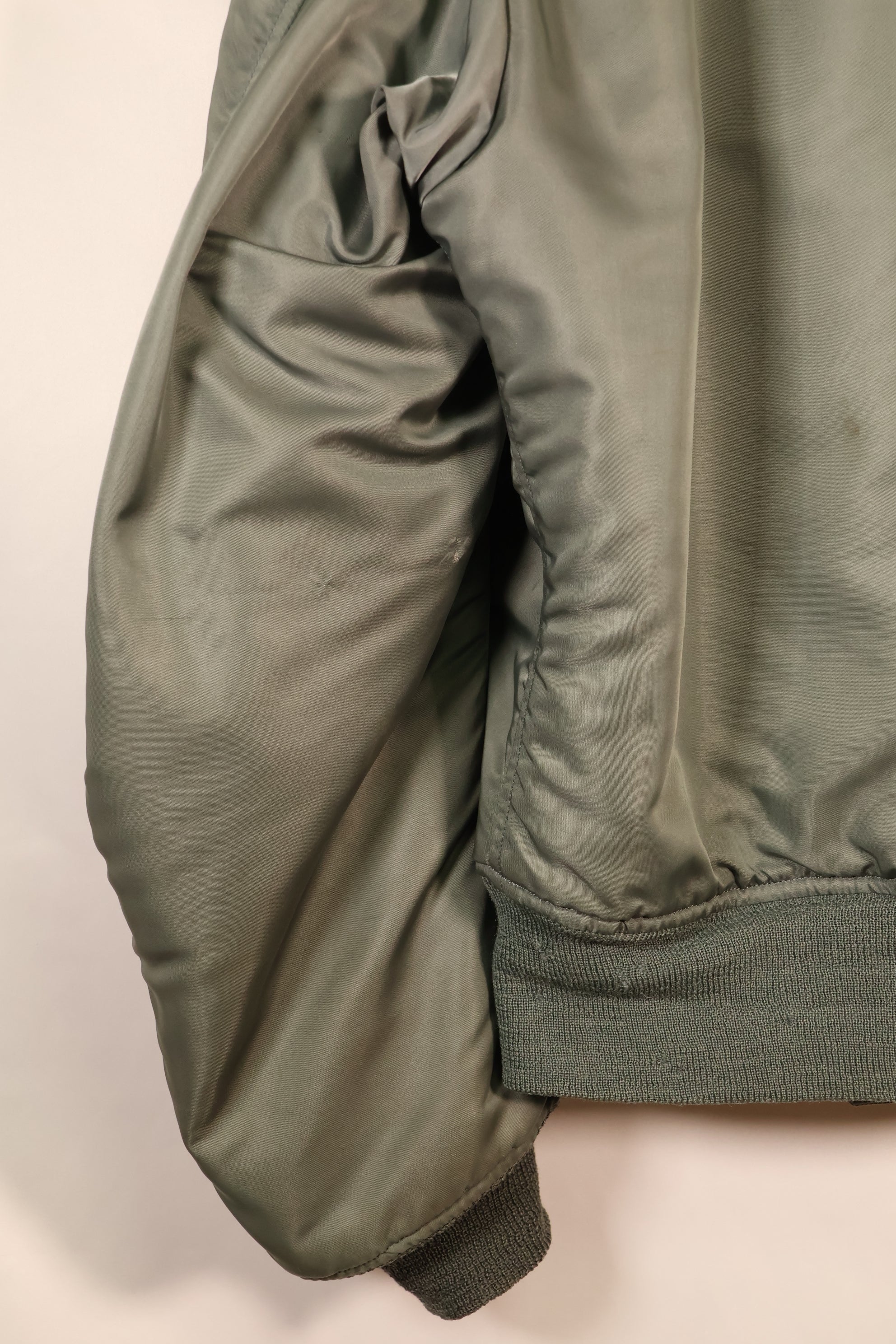 Mid-1950s Test Sample—Estimated Size L or X-LARGE—U.S. Air Force B-15D Flight Jacket—Experimental Test Sample—Good Condition
