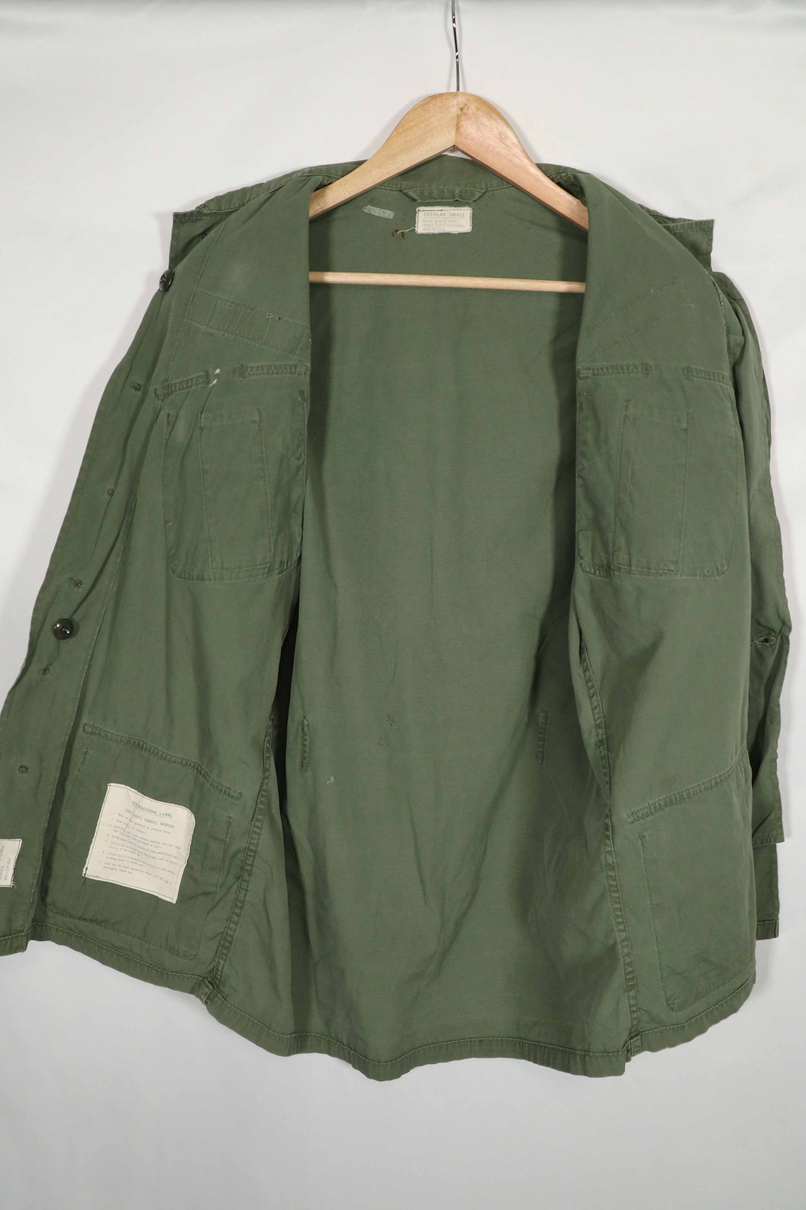 Real 1963 1st Model Jungle Fatigue Jacket R-S Size Used