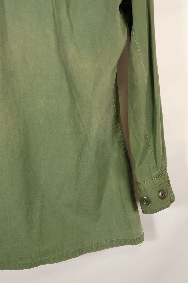 1967 年合同，推测为 S-R 第 3 款丛林疲劳夹克，第 73 侦察机连　首次贴上，已使用。