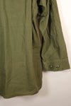 1969 Contract, M-L, 4th Model Jungle Fatigue Jacket, Green Beret Specification, Patches Added Later, Used