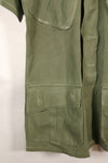 1968 Contract, S-R, USAF, 4th Model Jungle Fatigue Jacket, Short-Sleeve Custom, Used