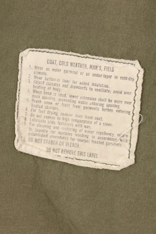 1974 年合同 S-R M65 野战夹克第 3 型夹克，二手。