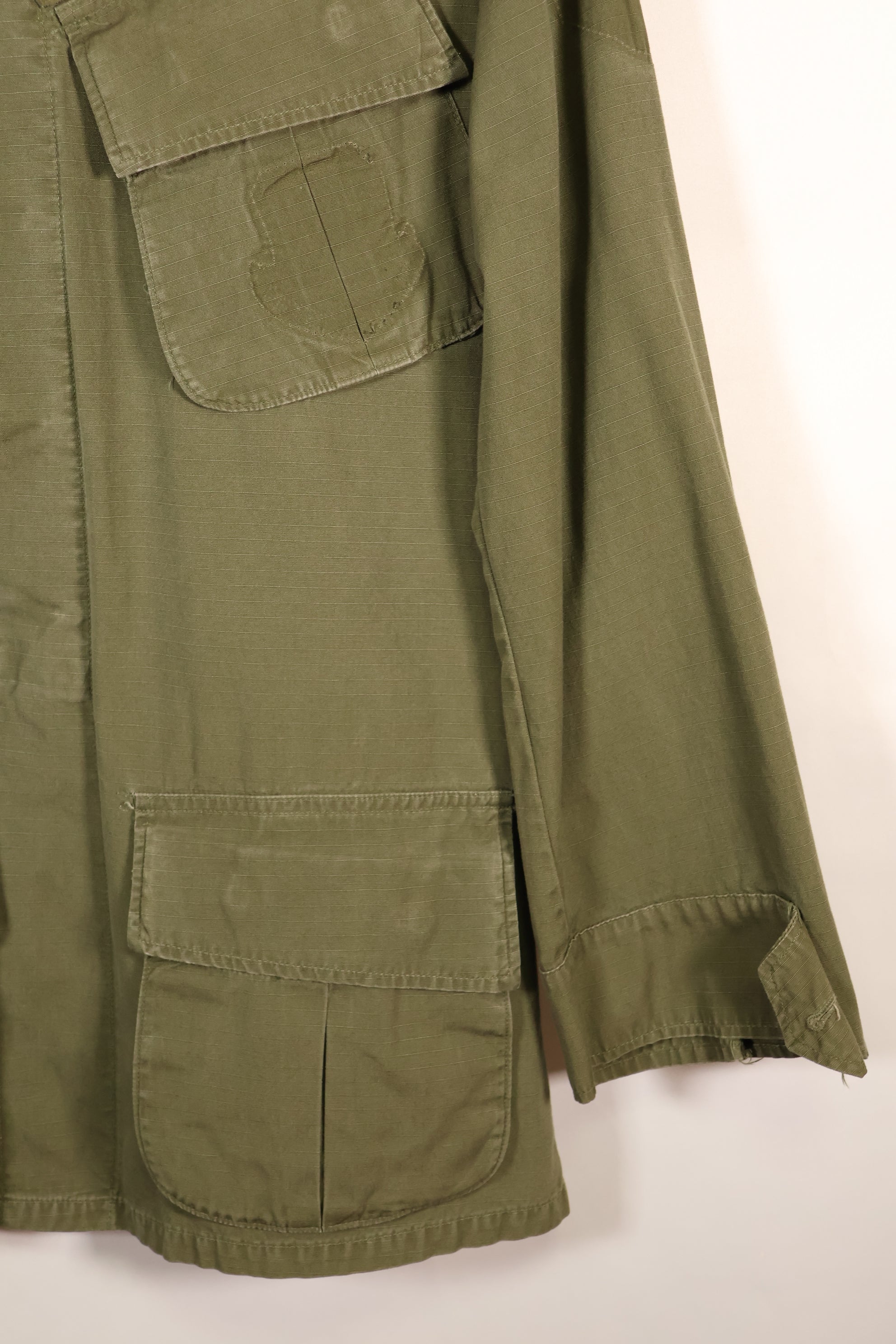 1969 Contract, S-R, USAF Issue, 4th Model Jungle Fatigue Jacket, Used