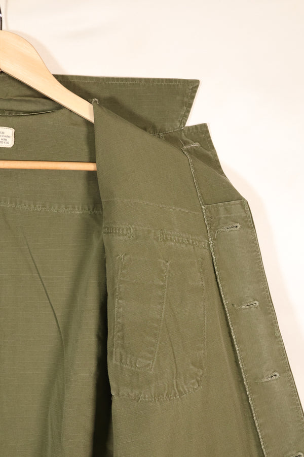1969 Contract, S-R, USAF Issue, 4th Model Jungle Fatigue Jacket, Used