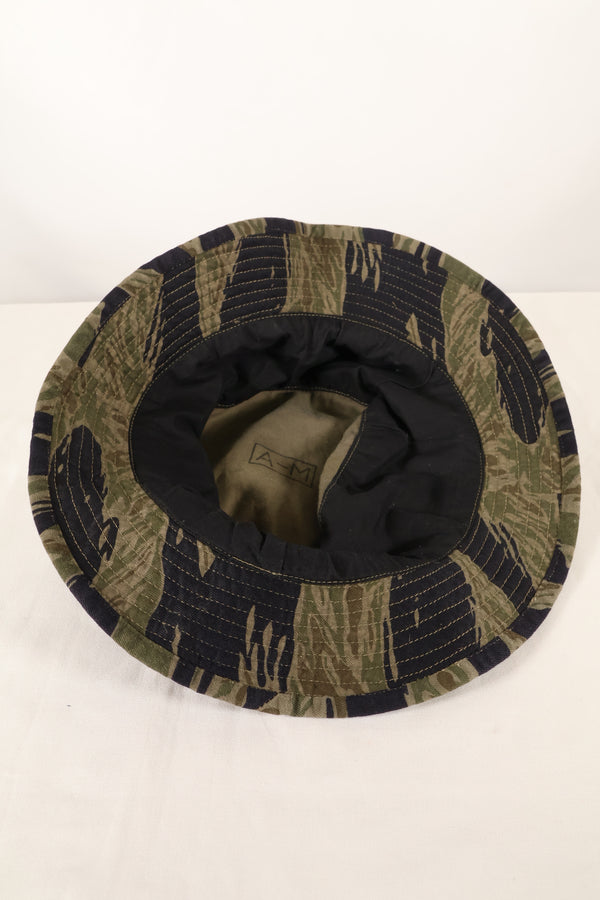 Osaka MASH A-M Silver Tiger Stripe CISO Cut Booney Hat Used
