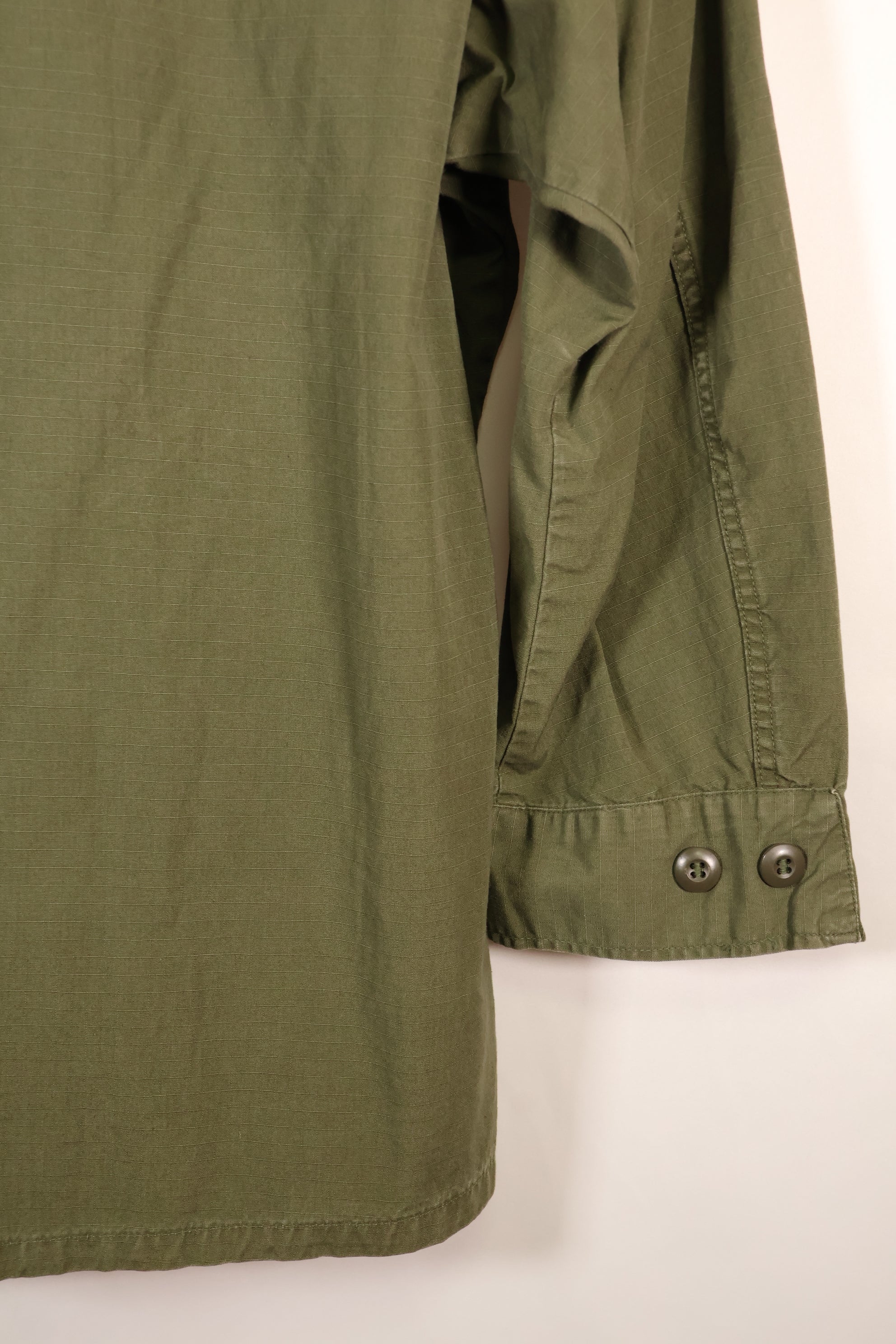 1969 Contract, Presumed S-R, 4th Model Jungle Fatigue Jacket, Patches Added Later, Used