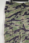 Real Late War lightweight tiger stripe pants, faded, used.