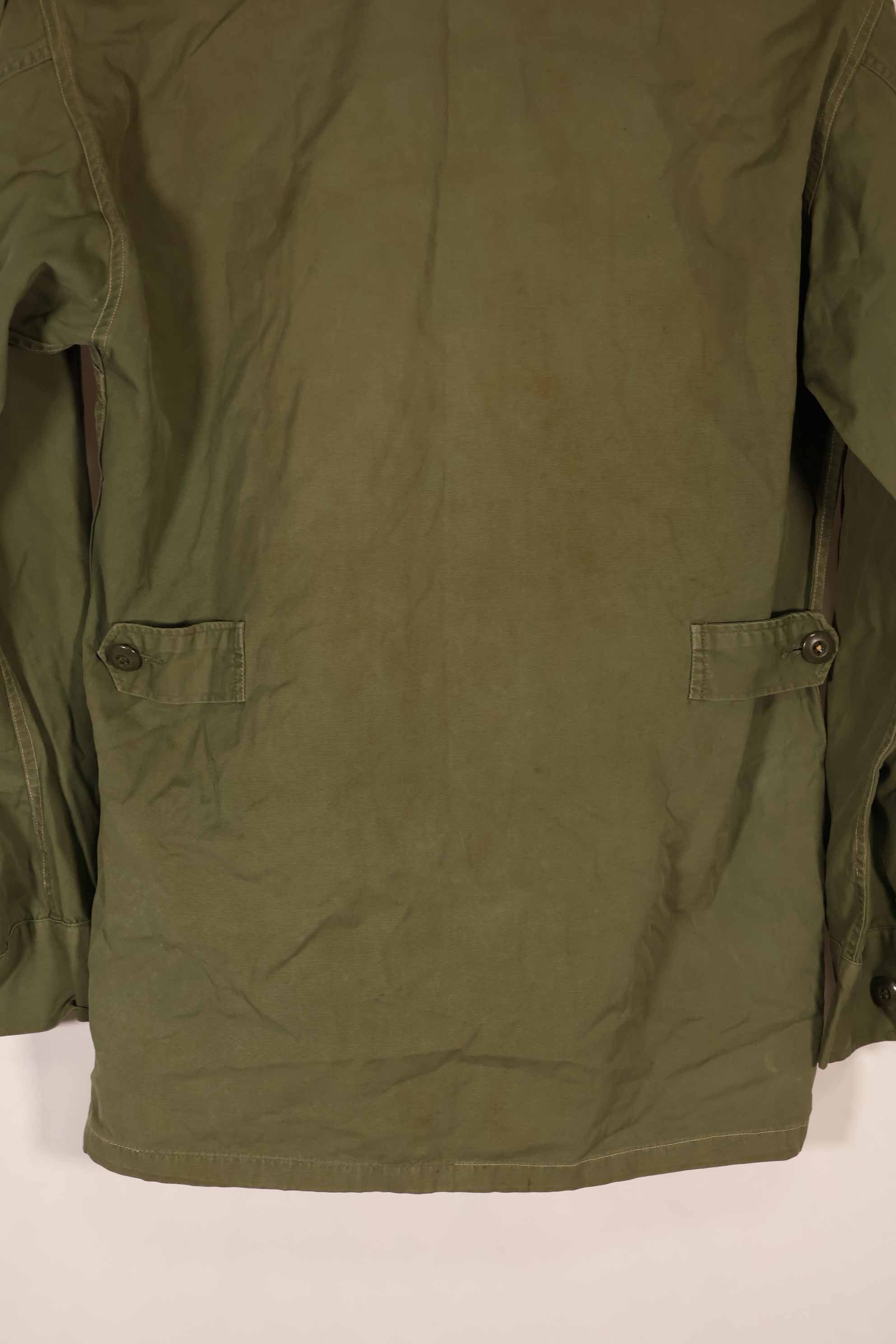 Real 1st Model Jungle Fatigue Jacket, repaired and refitted, used.