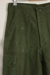 1960s lot OG-107 baker pants with modified cargo pockets, ex-special forces personnel, used, B
