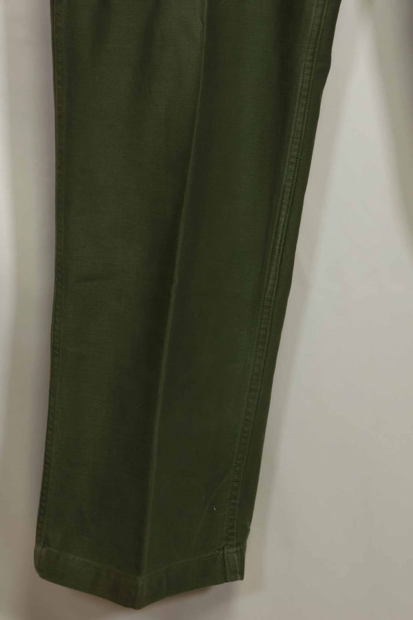 1960s lot OG-107 baker pants with modified cargo pockets, ex-special forces personnel, used, B