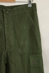 1960s lot OG-107 baker pants with modified cargo pockets, ex-special forces personnel, used, B