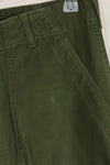 1960s lot OG-107 baker pants with modified cargo pockets, ex-special forces personnel, used, B