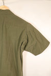 1969 Contract, S-R, U.S. Navy, PBR 4th Model Jungle Fatigue Jacket, Patch Added Later, Used