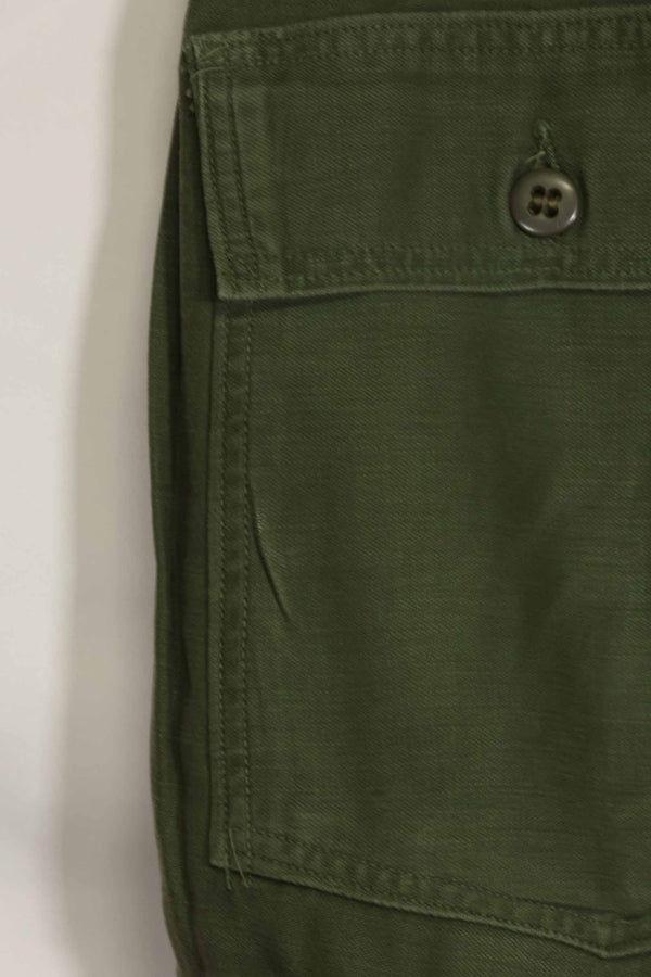 1960s lot OG-107 baker pants with modified cargo pockets, ex-special forces personnel, used, B