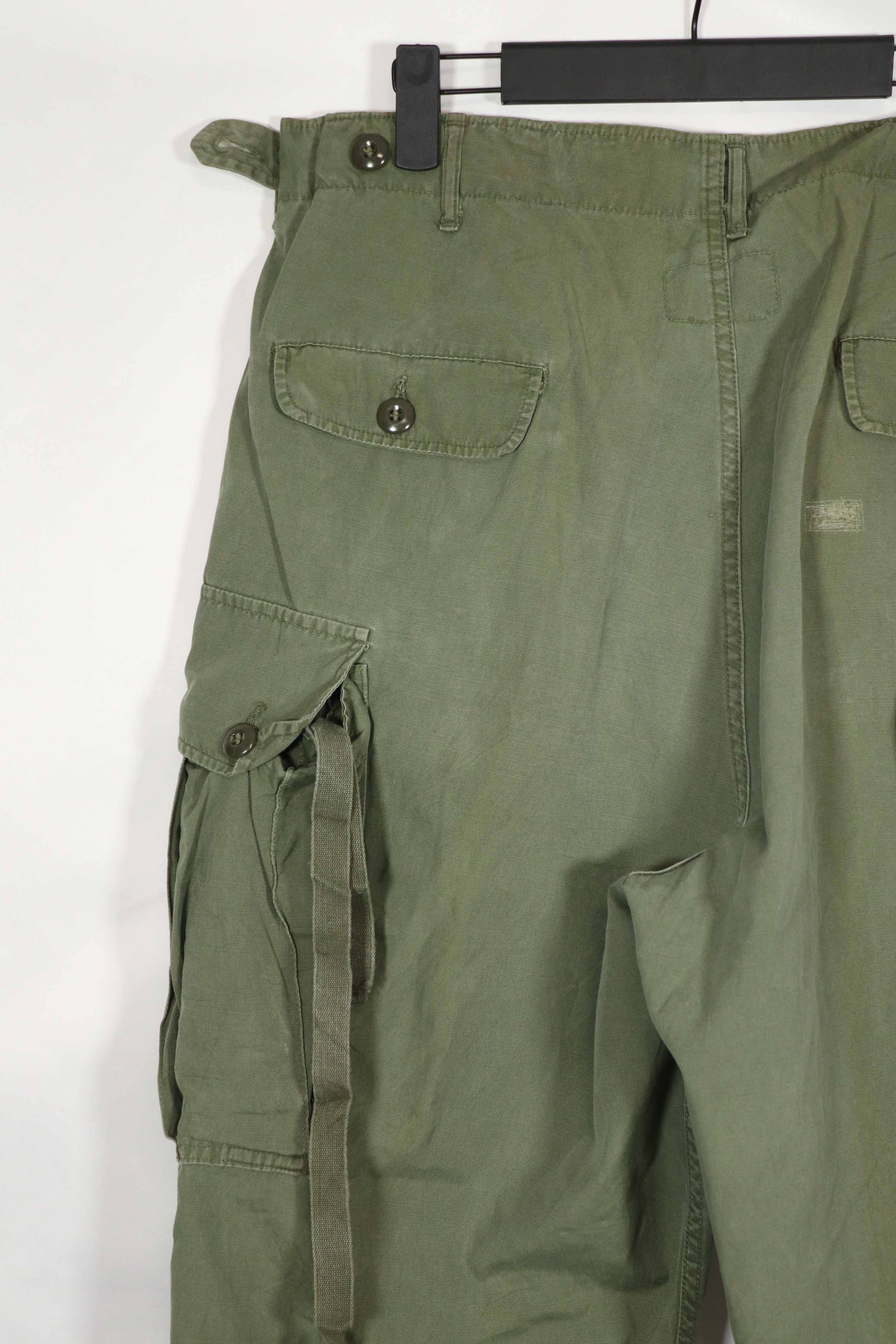 Real 1963 1st Model Jungle Fatigue Pants L-R Used