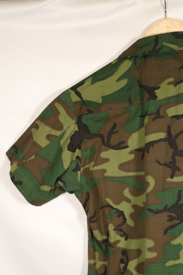 1969 合同 S-S 美国空军少校 ERDL 防撕裂夹克，带泰勒，二手。