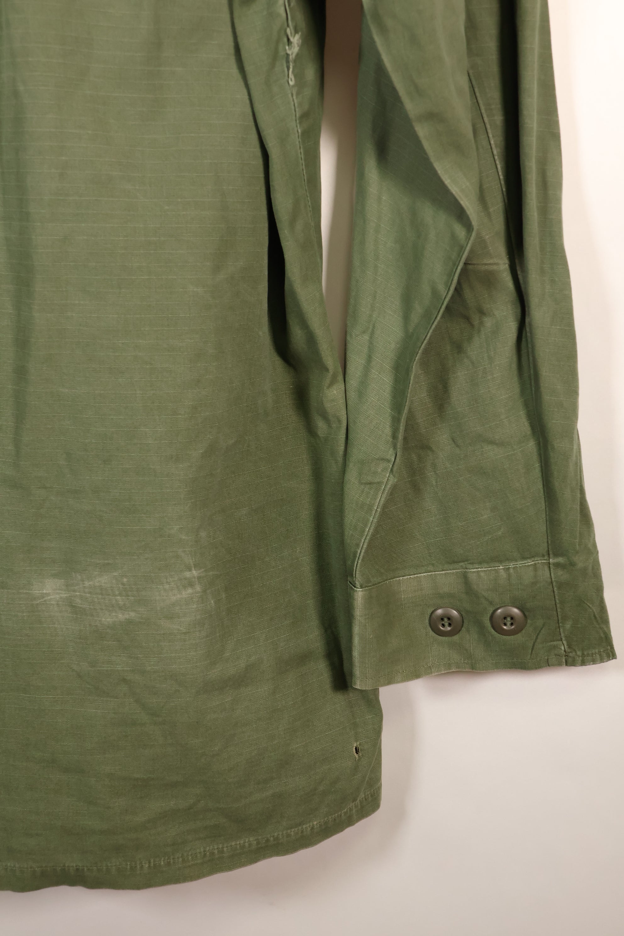 1969 Contract, M-L, 4th Model Jungle Fatigue Jacket, Patches Added Later, Used