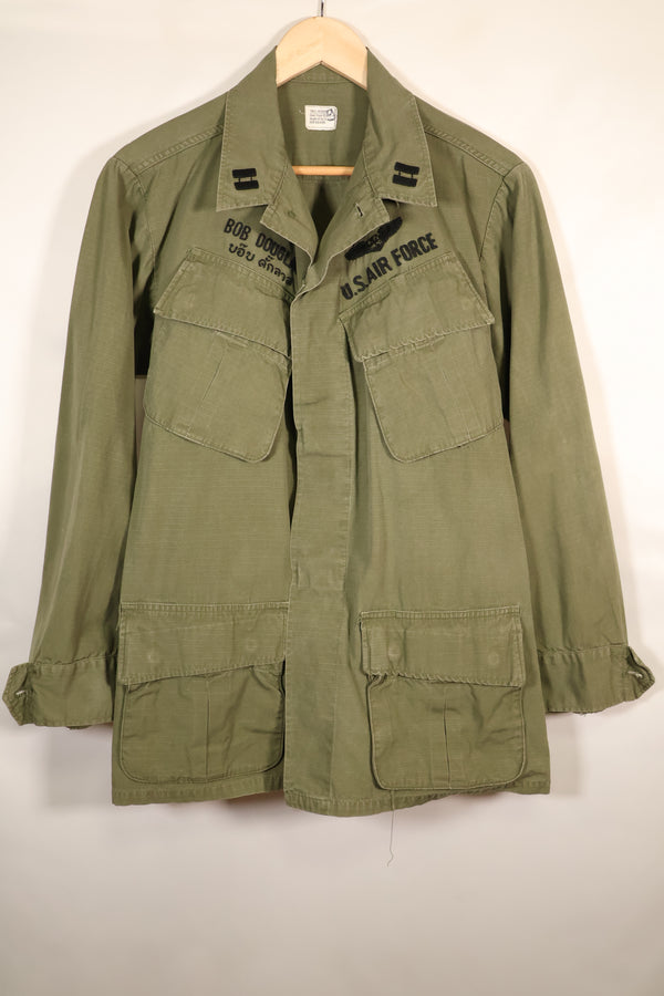 1969 Contract, S-R, USAF, U.S. Air Force, 4th Model Jungle Fatigue Jacket, Used