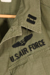 1969 Contract, S-R, USAF, U.S. Air Force, 4th Model Jungle Fatigue Jacket, Used