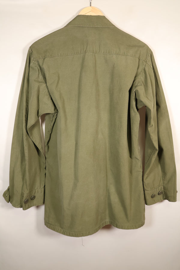 1969 Contract, S-R, USAF, U.S. Air Force, 4th Model Jungle Fatigue Jacket, Used