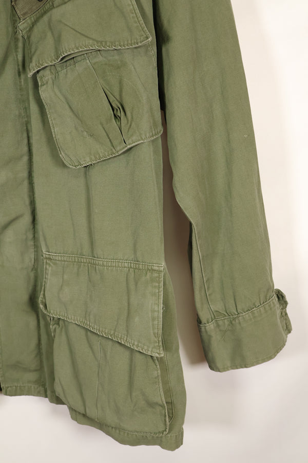 1967 Contract S-S 3rd Model Jungle Fatigue Jacket with patch, used.