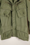 1967 Contract S-S 3rd Model Jungle Fatigue Jacket with patch, used.