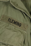 1967 Contract S-S 3rd Model Jungle Fatigue Jacket with patch, used.