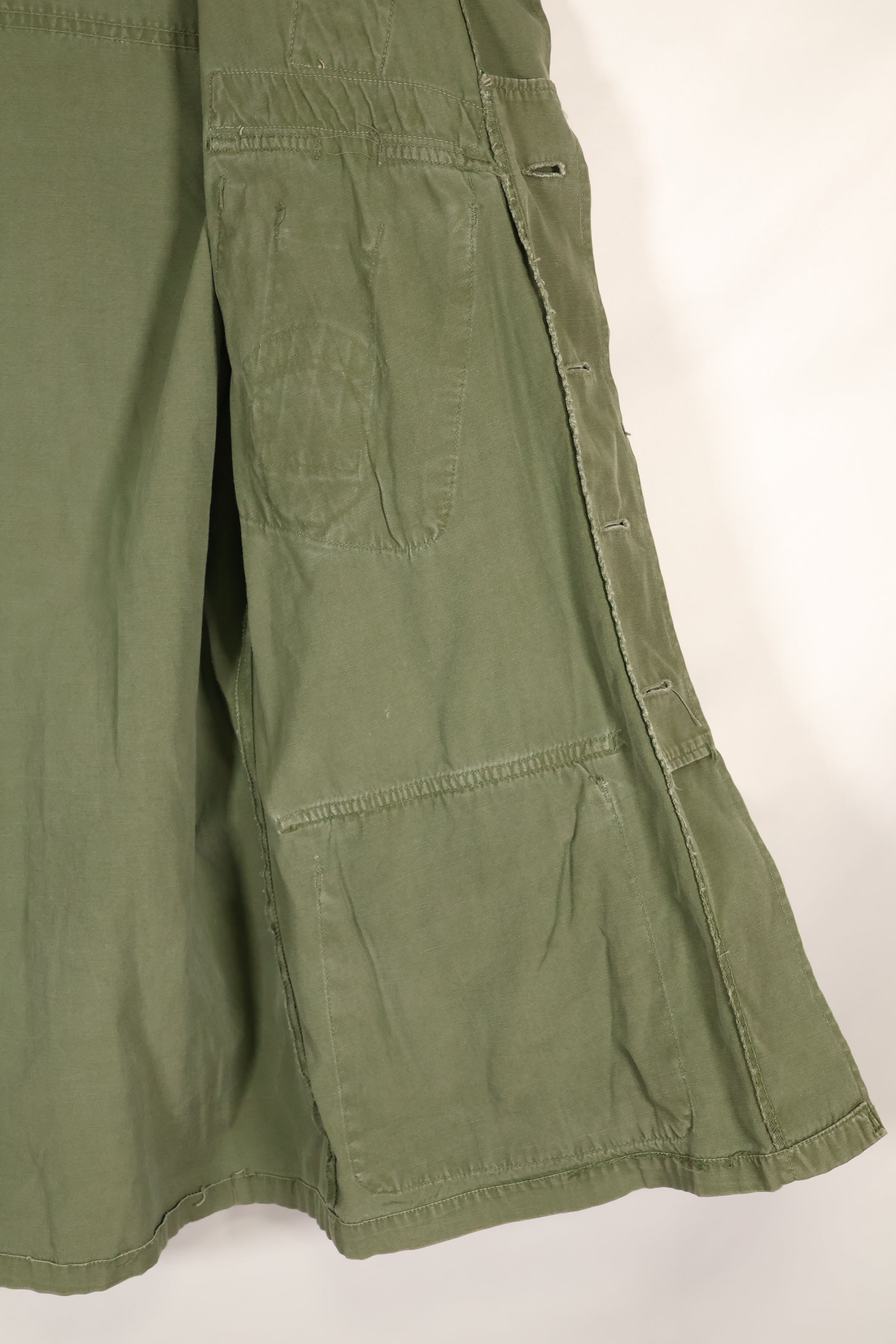 1967 Contract S-S 3rd Model Jungle Fatigue Jacket with patch, used.