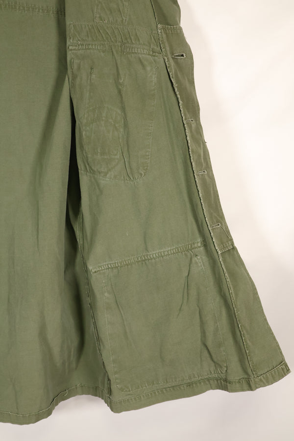 1967 Contract S-S 3rd Model Jungle Fatigue Jacket with patch, used.
