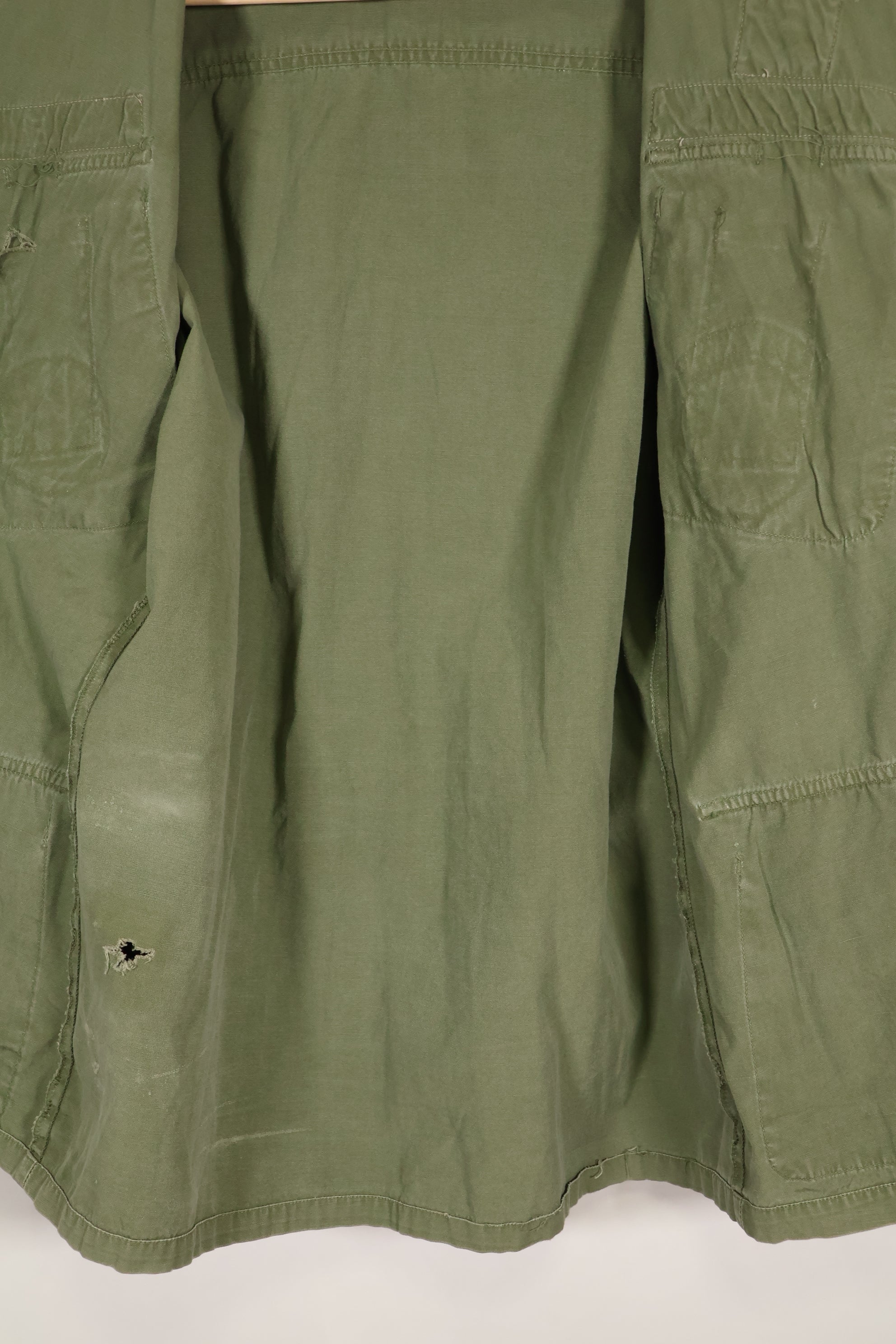 1967 Contract S-S 3rd Model Jungle Fatigue Jacket with patch, used.