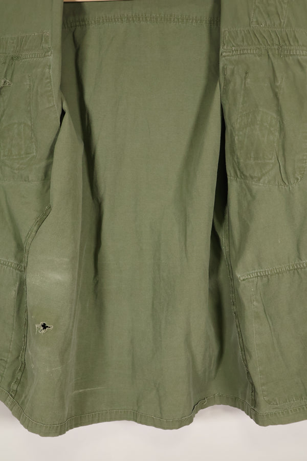 1967 Contract S-S 3rd Model Jungle Fatigue Jacket with patch, used.