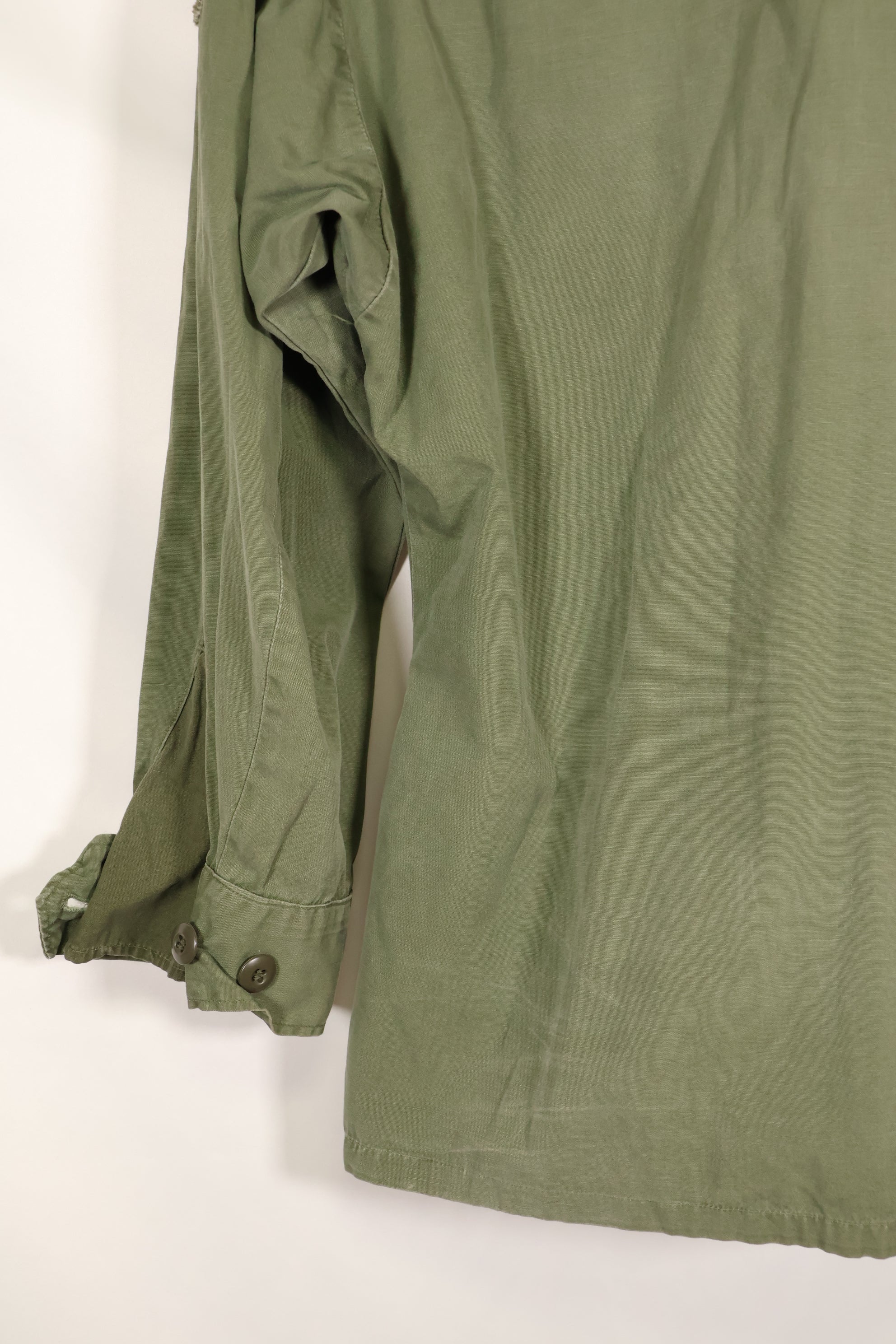 1967 Contract S-S 3rd Model Jungle Fatigue Jacket with patch, used.