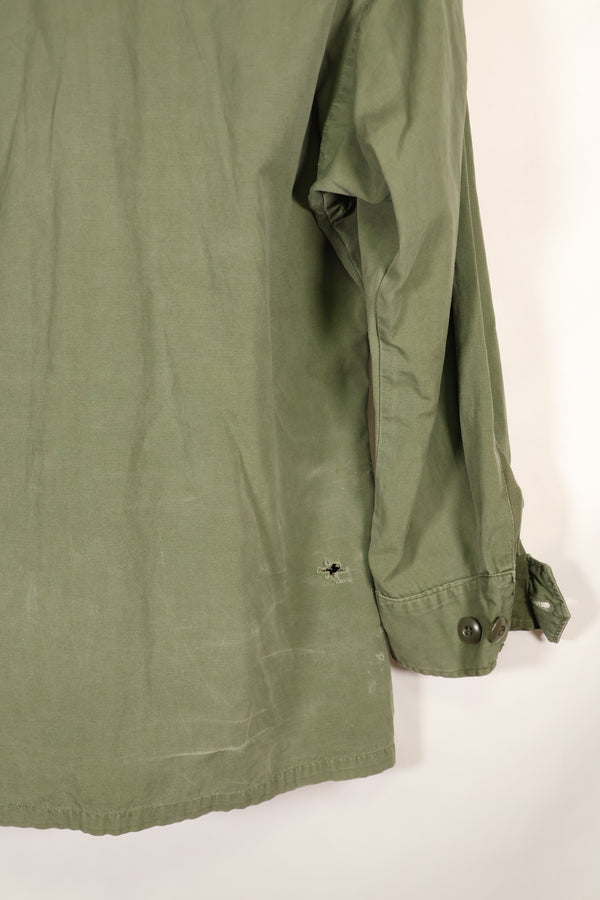 1967 Contract S-S 3rd Model Jungle Fatigue Jacket with patch, used.