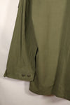1969 Contract, M-L, 4th Model Jungle Fatigue Jacket, 101st Airborne Division Specification, Used