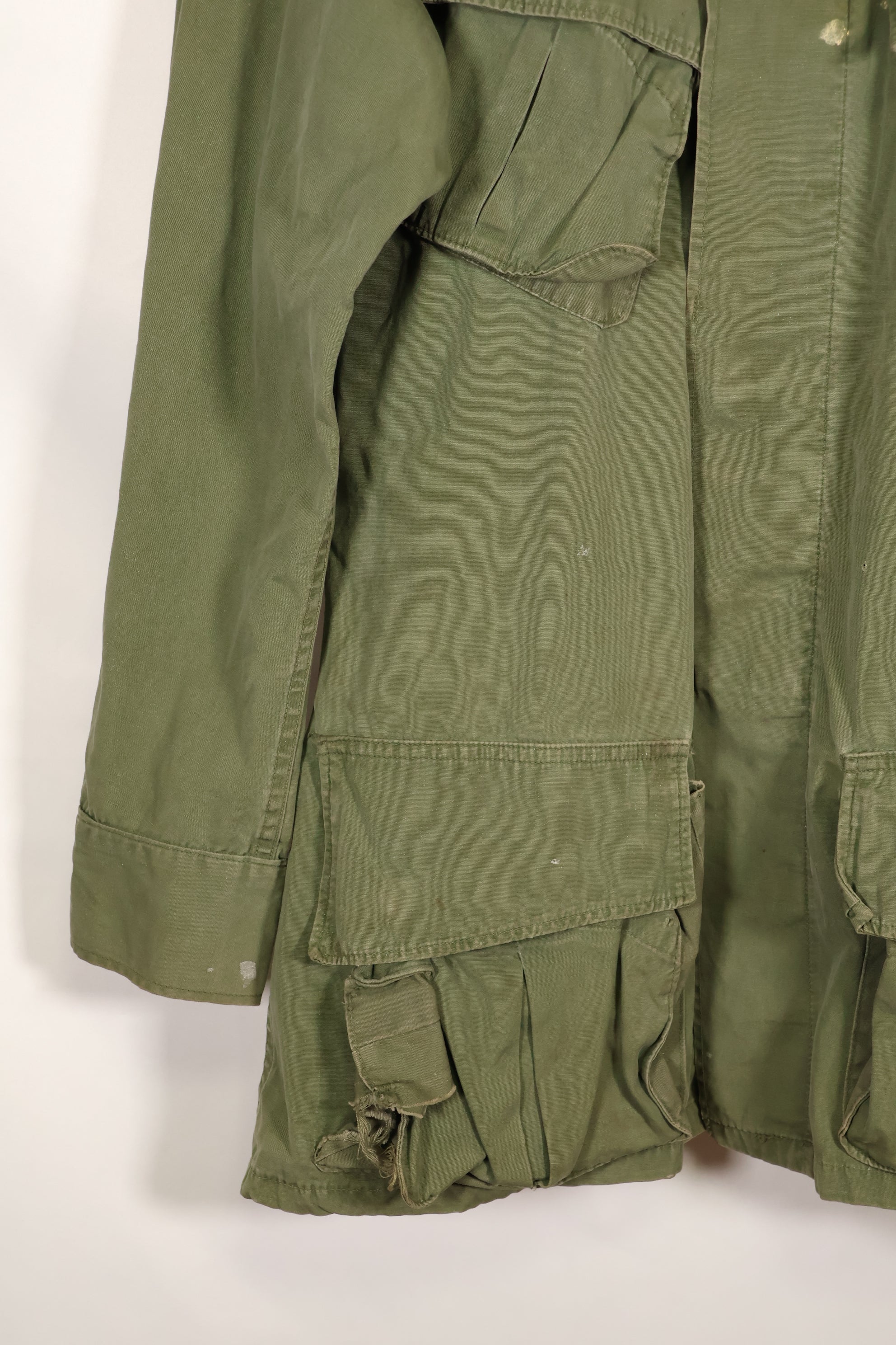 Estimated circa 1965 S-L 2nd Model Jungle Fatigue Jacket 25th Infantry Division, used with patch.