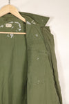 Estimated circa 1965 S-L 2nd Model Jungle Fatigue Jacket 25th Infantry Division, used with patch.