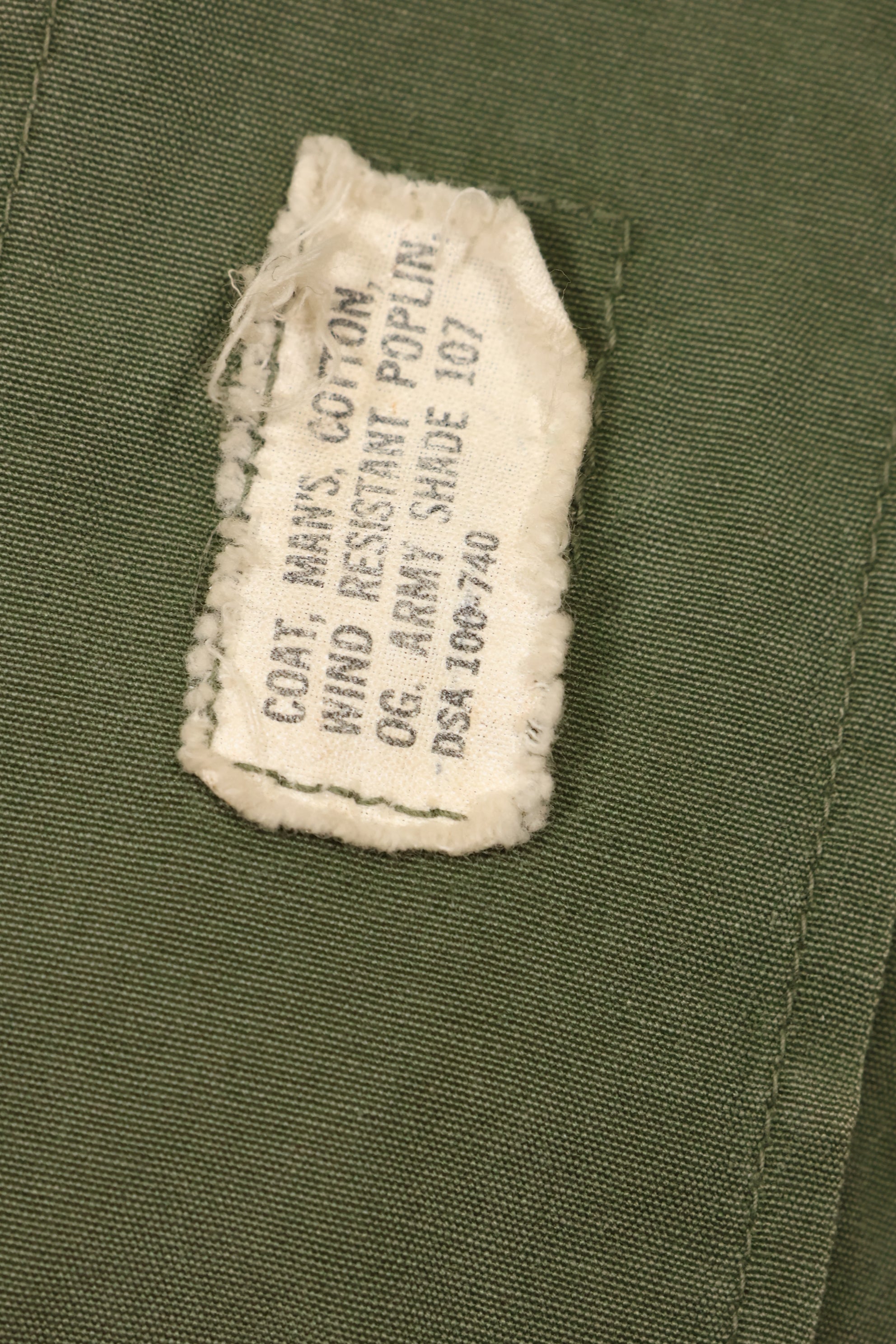 Estimated circa 1965 S-L 2nd Model Jungle Fatigue Jacket 25th Infantry Division, used with patch.