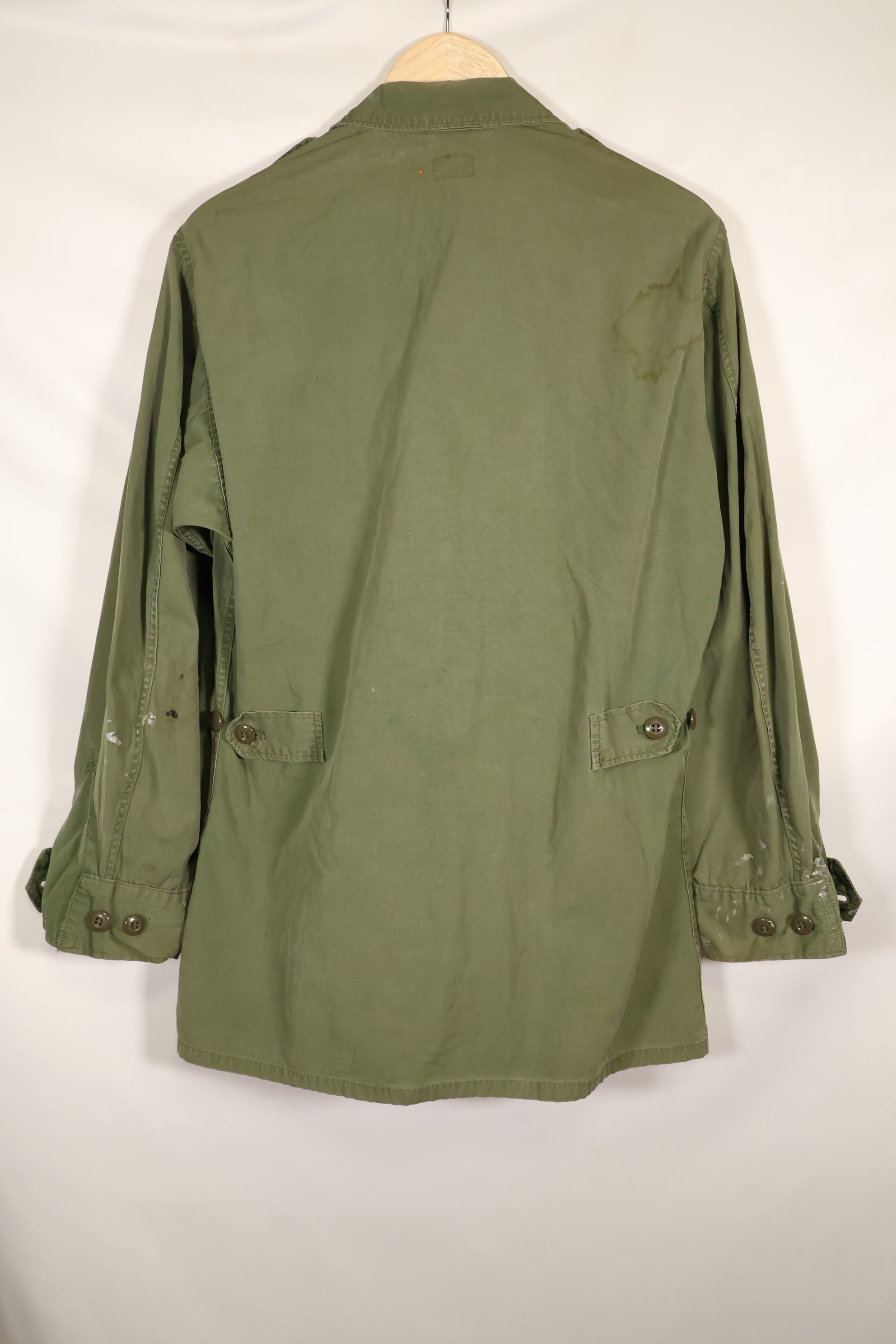Estimated circa 1965 S-L 2nd Model Jungle Fatigue Jacket 25th Infantry Division, used with patch.